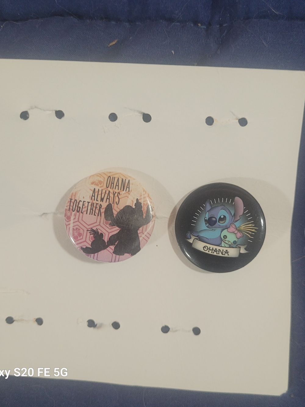Ohana Stitch Pins